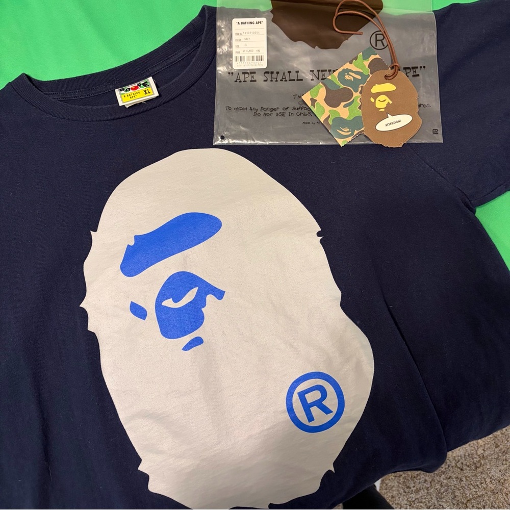 A Bathing Ape Head T-shirt